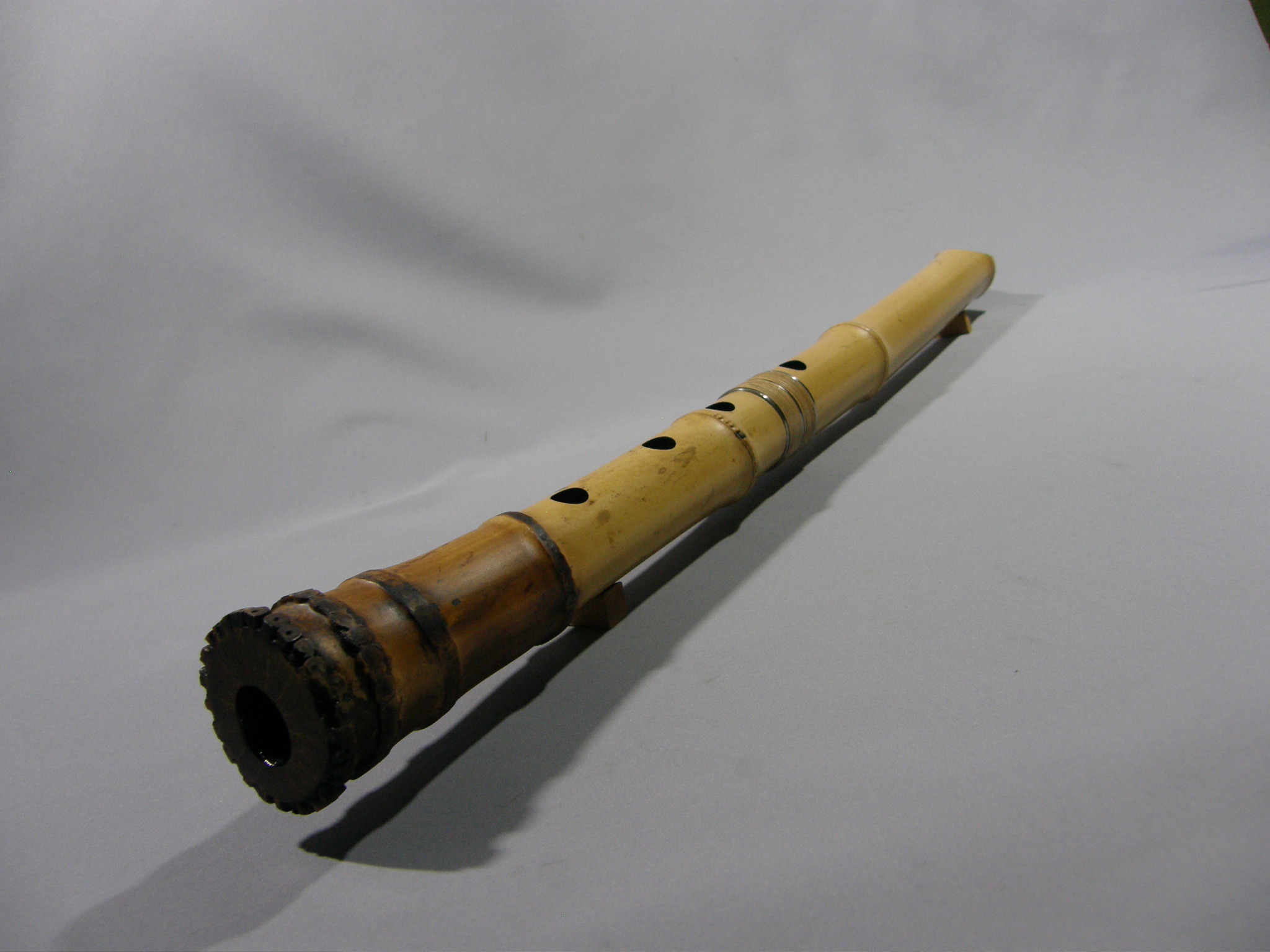 尺八 和田楽器 高級合竹曲管 蝴蝶 1尺6寸管 - 和楽器